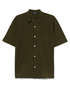 Рубашка на пуговицах, зеленый Herno