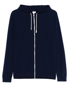 Шерстяное худи, синий Eleventy