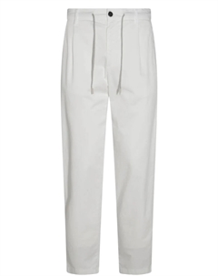 Брюки с кулиской, белый Eleventy