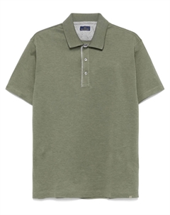 Рубашка-поло из пике, зеленый Paul & shark