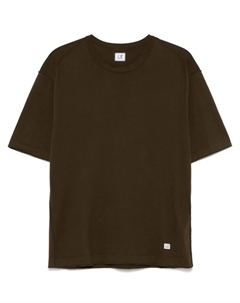 Футболка с нашивкой-логотипом компании CP, зеленый C.p. company