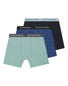 Трусы-боксеры SSFA24M152028 3 units, разноцветный Scotch&soda