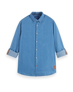 Рубашка 178438, синий Scotch&soda