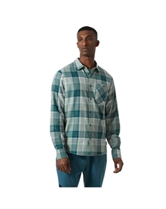 Рубашка Aker Flannel, синий/зеленый Helly hansen