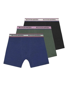 Трусы-боксеры SSFA24M152062 3 units, разноцветный Scotch&soda