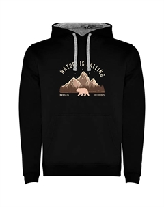 Худи Bear, черный Kruskis