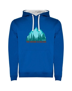 Худи The Nature Is Calling, синий Kruskis