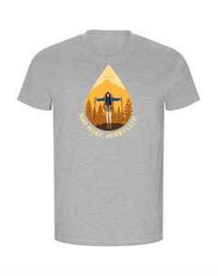 Футболка Hike More ECO, серый Kruskis