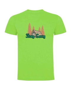 Футболка Stay Cozy, зеленый Kruskis