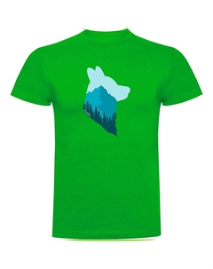 Футболка Wolf, зеленый Kruskis