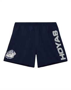 Шорты NCAA GEORGETOWN HOYAS TEAM HERITAGE WOVEN SHORTS, цвет Navyblau Mitchell and ness