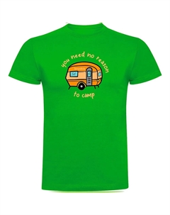 Футболка You Need No Reason, зеленый Kruskis