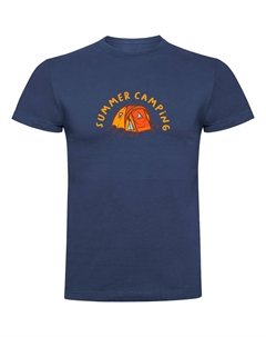 Футболка Summer Camping, синий Kruskis