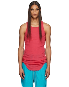 Эксклюзивная розовая майка SSENSE KEMBRA PFAHLER Edition Rick owens