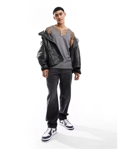 Угольная майка Asos