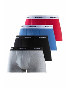 Боксеры Boxershorts, цвет royalblau, grau-meliert, rot, schwarz Bench