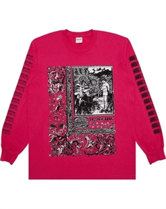 Лонгслив Saint Sebastian 'Pink', розовый Supreme