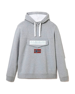 Худи Burgee Win, серый Napapijri