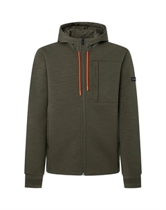 Толстовка Commuter full zip, зеленый Hackett