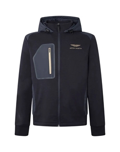 Толстовка Amr Travel full zip, синий Hackett