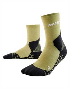 Носки Light Merino long, зеленый Cep