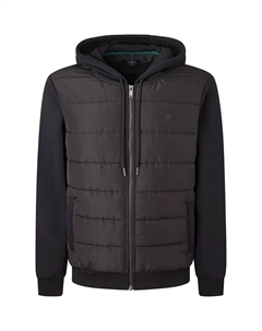 Худи Quilt Front, черный Hackett