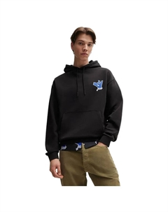 Худи Nallico 10249110 BLUE, черный Hugo