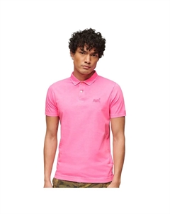 Поло Essential Logo Neon, розовый Superdry