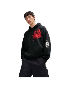 Худи Dflohood05-Rb24 10252355, черный Hugo