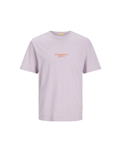Футболка Aruba Puff Branding, фиолетовый Jack & jones
