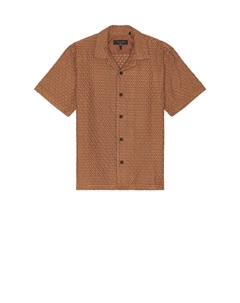 Рубашка с бриллиантами эйвери, коричневый Rag & bone