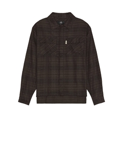 Рубашка из фланелевой ткани rep, коричневый Represent