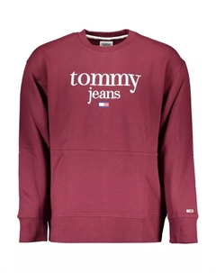 Фиолетовый хлопковый мужской свитер Tommy hilfiger