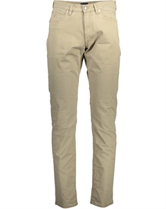 Бежевый хлопок мужские узкие брюки Gant