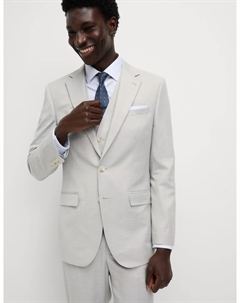 Пиджак-стрейч обычного кроя, цвет Light slate Marks & spencer