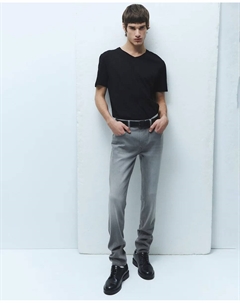 Узкие джинсы, светло-серый Сфера