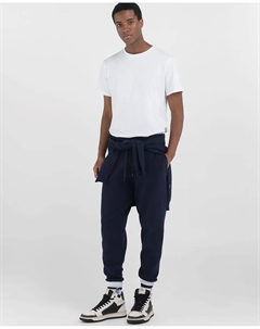 Мужские джоггеры с завязками, тёмно-синий Replay