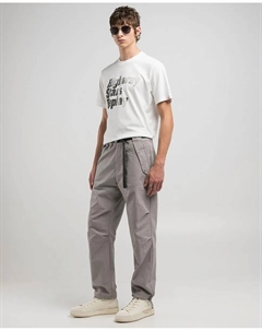 Свободные мужские брюки с карманами, цвет Topo Replay