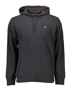 Черный хлопковый мужской свитер Napapijri