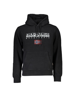 Черный хлопковый мужской свитер Napapijri