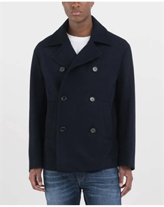 Мужская куртка с пуговицами и карманами, тёмно-синий Replay