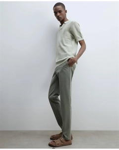 Узкие брюки-чиносы, зеленый Сфера