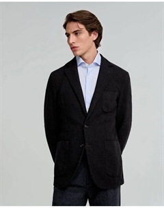 Мужской клетчатый пиджак с пуговицами, коричневый Scalpers