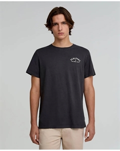 Мужская хлопковая футболка с короткими рукавами, темно-серый Scalpers