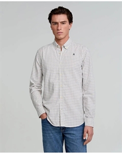 Мужская клетчатая хлопковая рубашка, мультиколор Scalpers