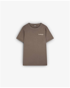 Мужская хлопковая футболка прямого кроя, коричневый Scalpers