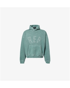 Хлопковая толстовка с капюшоном и аппликацией логотипа, зеленый Represent
