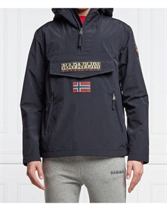 Анорак Rainforest с логотипом, синий Napapijri