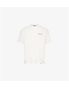 Футболка из хлопка с принтом логотипа, белый Represent