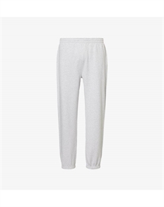 Спортивные брюки свободного кроя из хлопкового трикотажа с фирменной вышивкой, серый Represent